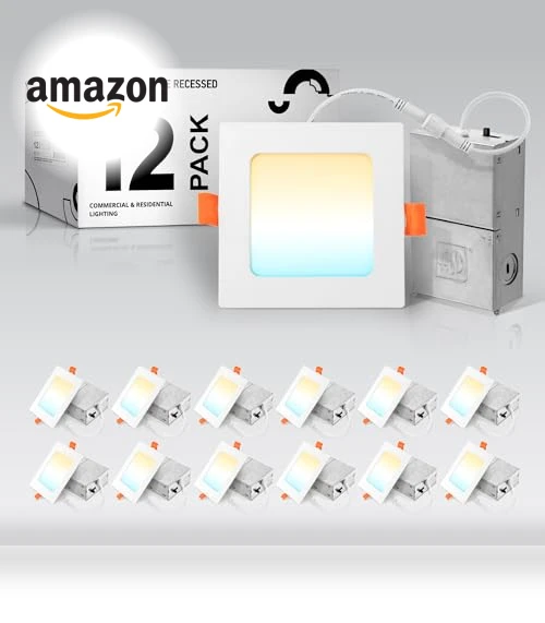 LED Square Recessed Lighting — Recessed Lighting, ASD