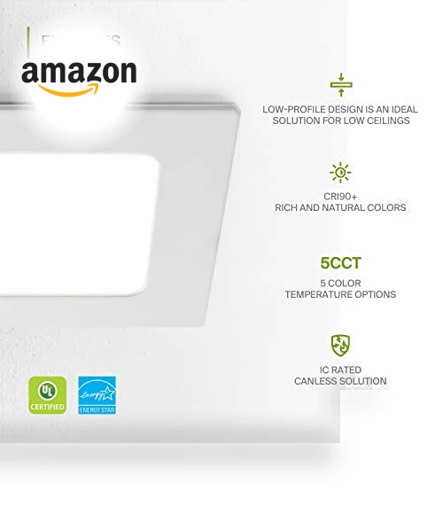 LED Square Recessed Lighting — Recessed Lighting, ASD