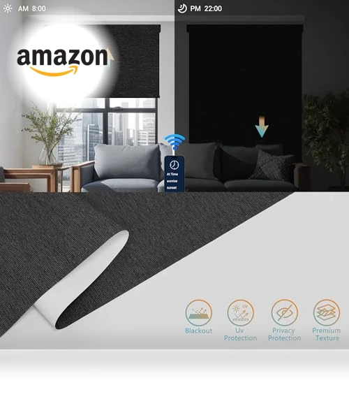 Motorized Blinds with Remote — Honeycomb, Blindify