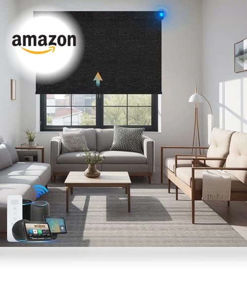 Motorized Blinds with Remote — Honeycomb, Blindify