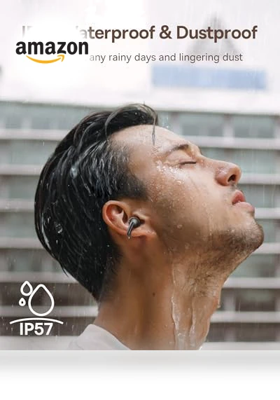 Open Ear Clip-On Earbuds — In-Ear Headphones, Baseus