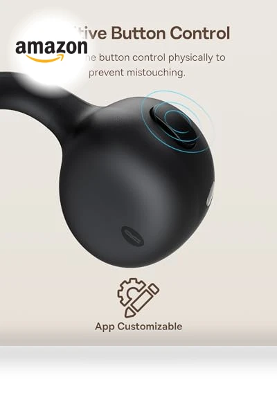 Open Ear Clip-On Earbuds — In-Ear Headphones, Baseus