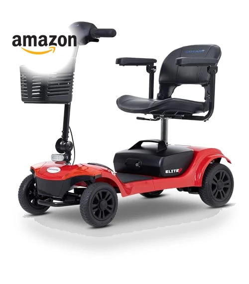 Powered Mobility Scooter with Lights — Mobility Scooters, WAYCARE