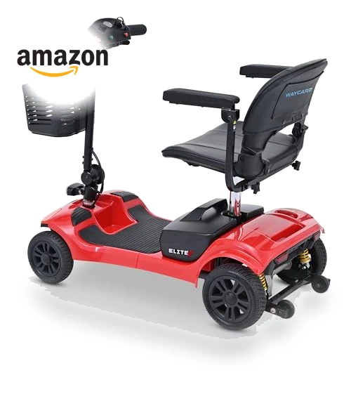 Powered Mobility Scooter with Lights — Mobility Scooters, WAYCARE