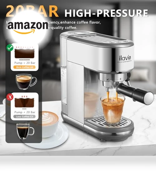 Professional Espresso Coffee Maker — Coffee & Espresso Combos, ILAVIE