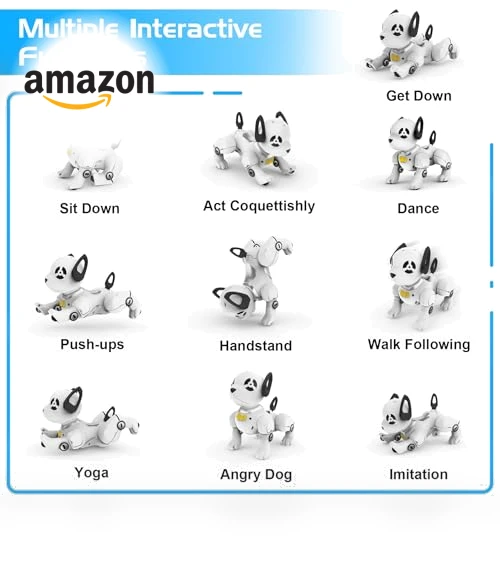 Remote Control Robot Dog Toy — Interactive Animal Companions, SUPIREO
