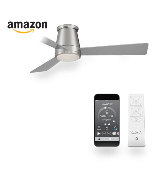 Smart Ceiling Fan with LED Light Kit — Ceiling Fan Lighting Solutions, WAC Lighting