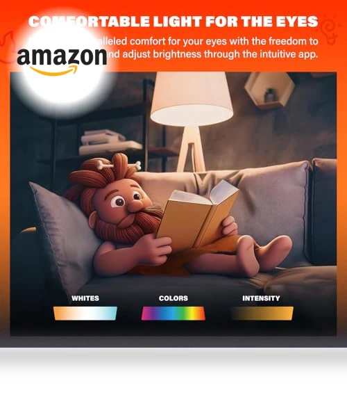 Smart LED Light Bulb — LED, Caveman Smart Lighting