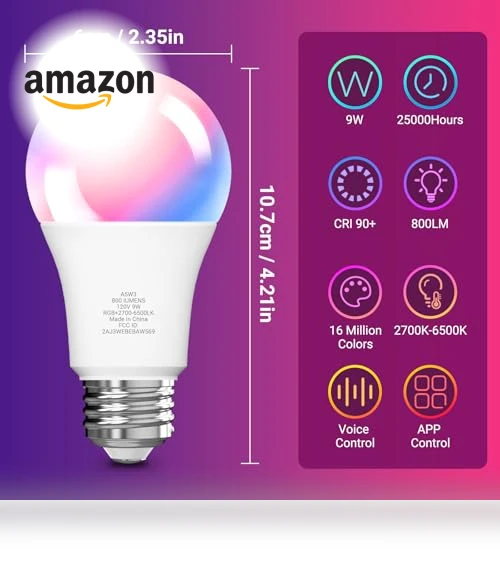 Smart Light Bulbs — LED, VOLIVO