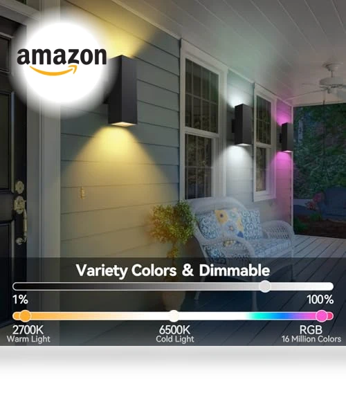 Smart Porch Lights — Outdoor Wall Lighting, Zinola