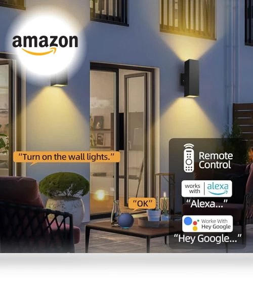 Smart Porch Lights — Outdoor Wall Lighting, Zinola