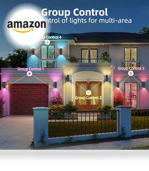 Smart Porch Lights — Outdoor Wall Lighting, Zinola