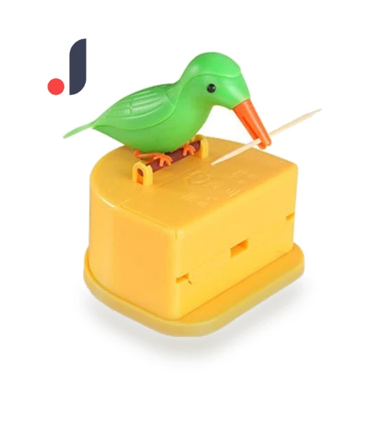 Smart Press Type in Bird Shape, Toothpick Holder, Box, Dispenser, Dining Table Gadget — Toothpick Holders, Factory Discount Outlet
