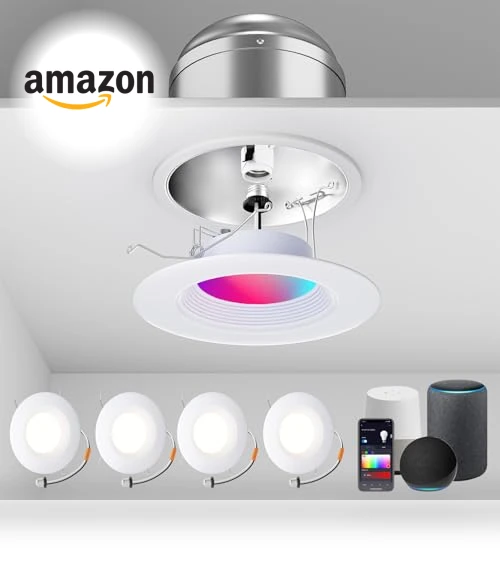 Smart Recessed Lighting — Spotlights, Gefolly