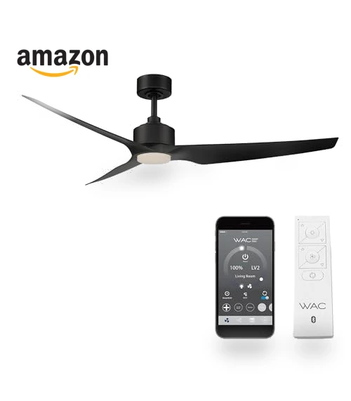 Stella Indoor and Outdoor 3-Blade Smart Ceiling Fan — Ceiling Fan Lighting Solutions, WAC Lighting