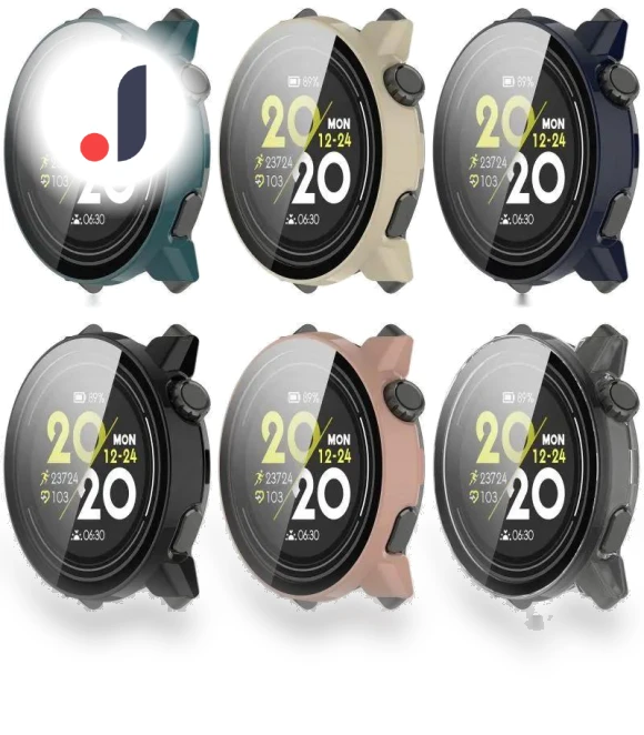 Tempered Glass + Case for Smartwatch — Screen Protectors, lucky001