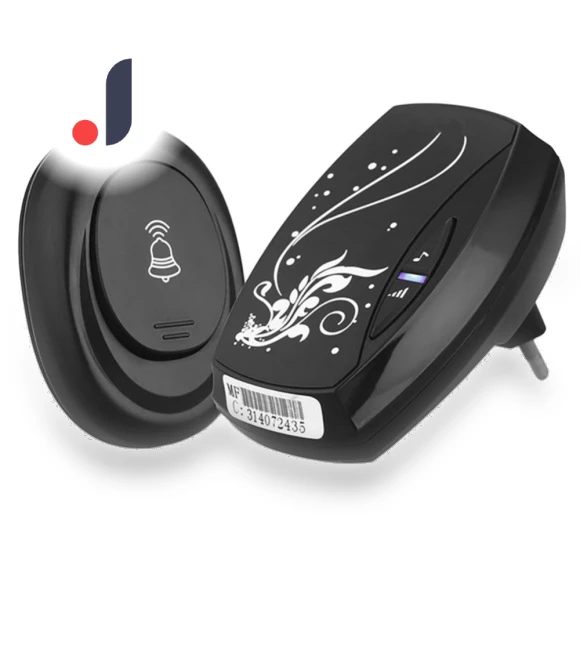 Waterproof Wireless Electronic Doorbell — Push Buttons, Home Sales Outlet
