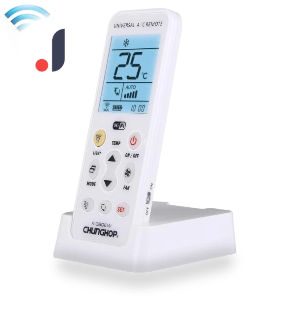 Wi-Fi Smart Universal LCD Display for Air Conditioner with Remote Control — Remote Controls, SUNSKY