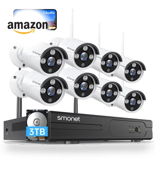 WiFi Security Camera System — Smart Home Security, SMONET
