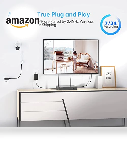 WiFi Security Camera System — Smart Home Security, SMONET
