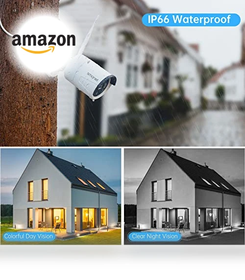 WiFi Security Camera System — Smart Home Security, SMONET