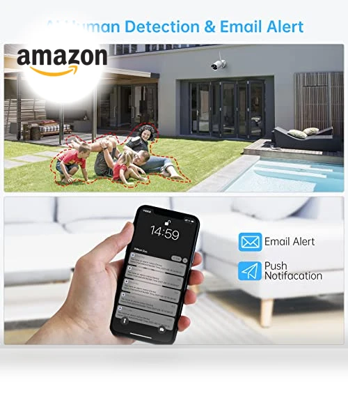 WiFi Security Camera System — Smart Home Security, SMONET
