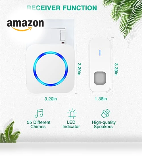 Wireless Doorbell — Smart Home Security, SURFOU