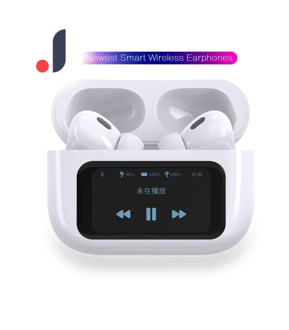 Wireless Smart Headphones with Touch Screen — Over-Ear Headphones, aominuo