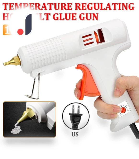 120W Smart Adjustable Temperature Glue Gun — Glue Guns, Charging set