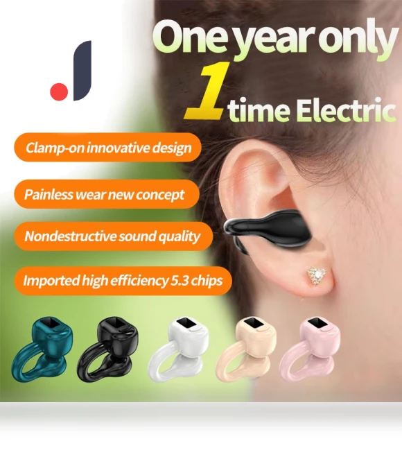 Bluetooth Headset with Touch Control and Power Display — Bluetooth Headsets, Junmaocun