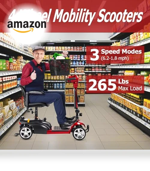 Foldable Electric Scooter for Seniors — Push Scooters, Hubbfq