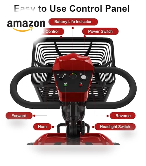 Foldable Electric Scooter for Seniors — Push Scooters, Hubbfq