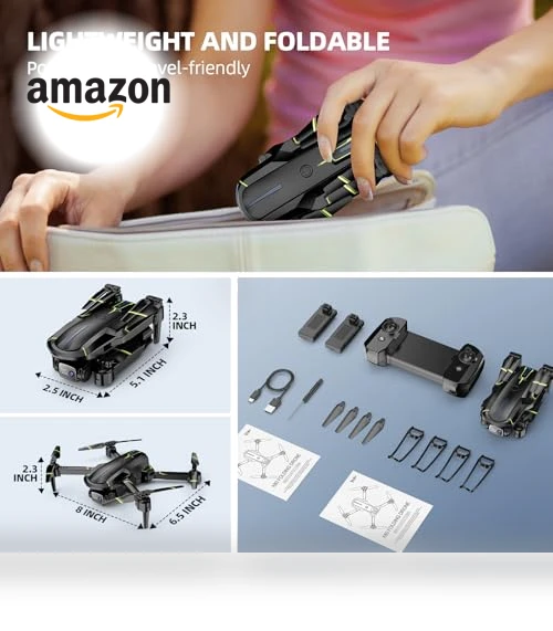 Foldable Mini Drone with Camera — Drones, Pallton