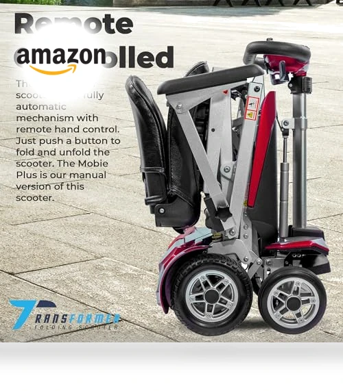 Folding Mobility Scooter — Electric Self-Balancing Scooters, Enhance Mobility