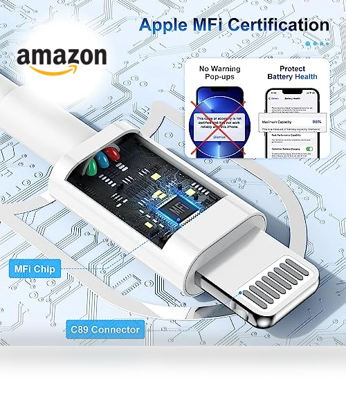 MFi Certified Lightning to USB Cable — Lightning, Apple
