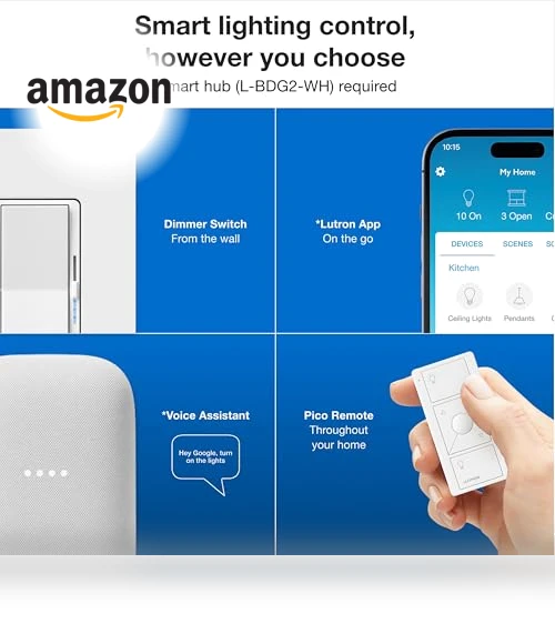 Smart Dimmer Switch Kit — Dimmer Switches, Lutron