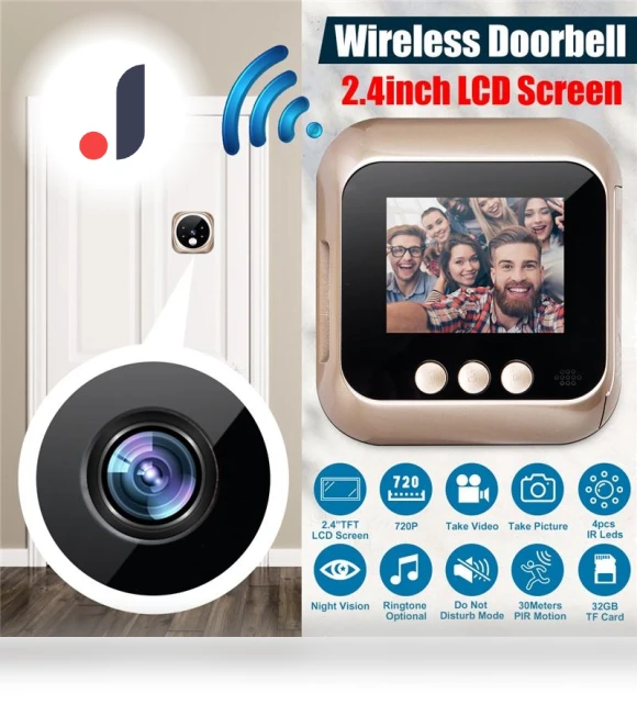 Smart Video Doorbell with LED Camera — Smart Home Security, The Romantics