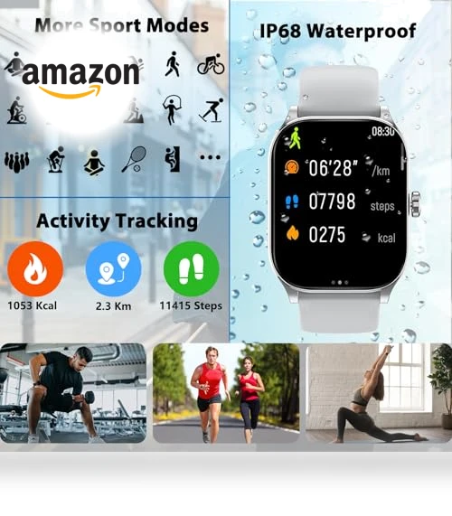 Smart Watch with Fitness Tracker — Smartwatches, LICYAPO