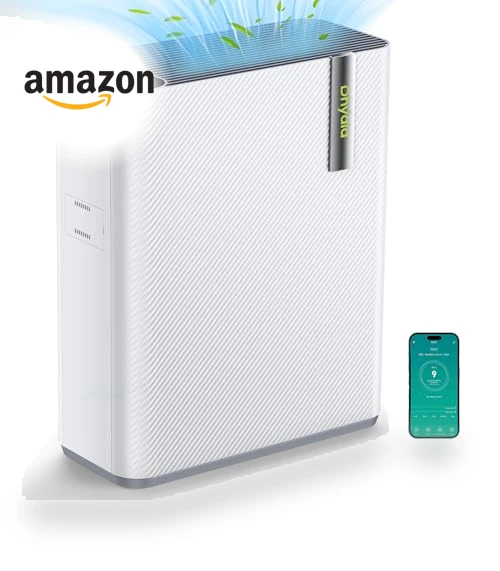 Smart WiFi Air Purifier with Humidifier — Air Moisturizers, Dhyala