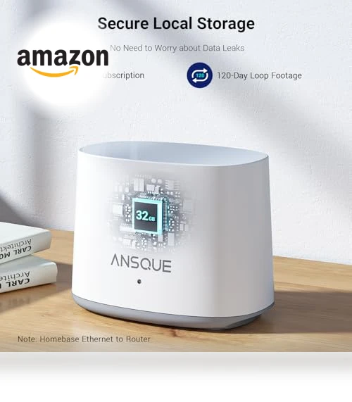 Wireless Outdoor Security Camera System — Security Cameras, ANSQUE