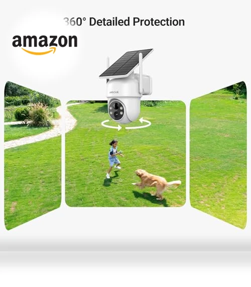 Wireless Outdoor Security Camera System — Security Cameras, ANSQUE