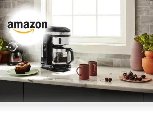 12 Cup Drip Coffee Maker with Warming Plate — Coffee Makers, KitchenAid