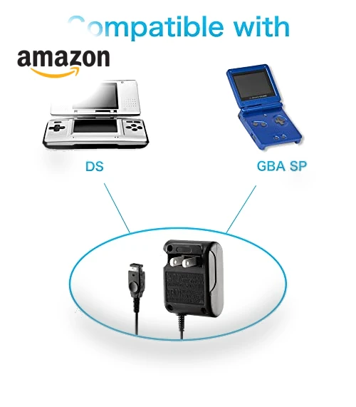 AC Adapter for Nintendo NDS and Game Boy Advance SP Systems — AC Adapters, WishMax