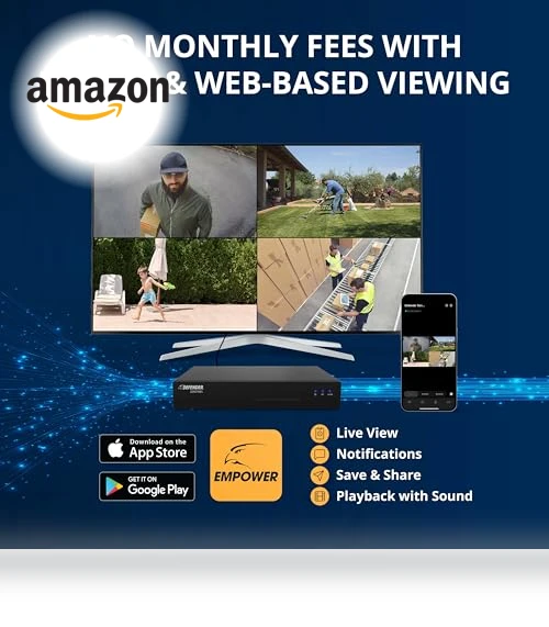 AI Powered Sentinel 4K Wired Security Camera System — Outdoor Security Cameras, Defender