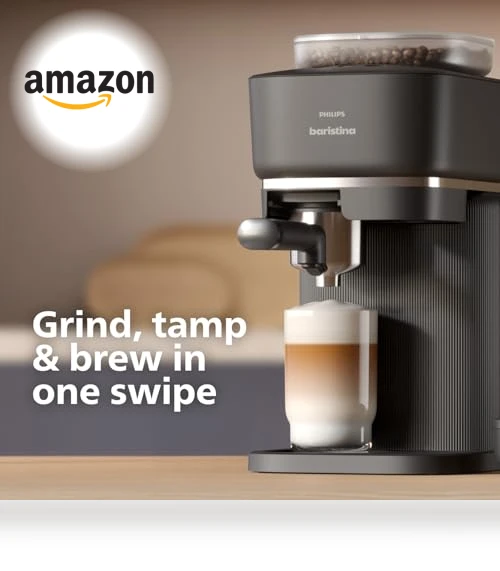 Baristina Espresso Machine — Coffee & Espresso Combos, Philips