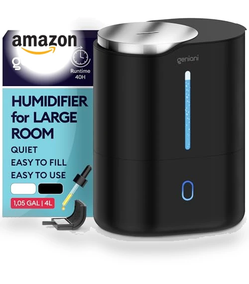 Cool Mist Air Humidifier — Air Moisturizers, GENIANI