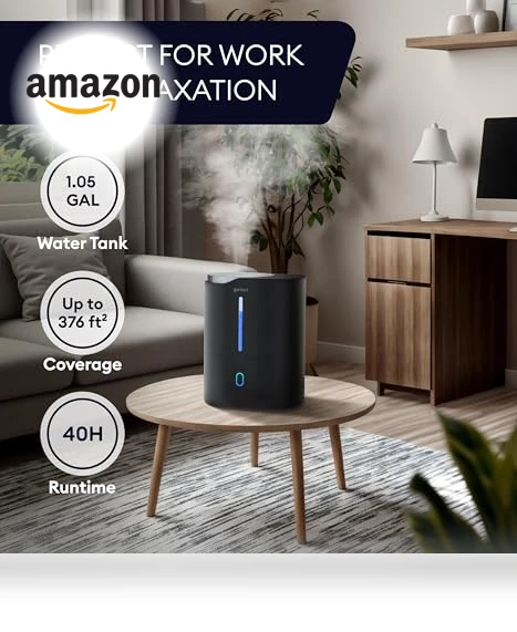 Cool Mist Air Humidifier — Air Moisturizers, GENIANI