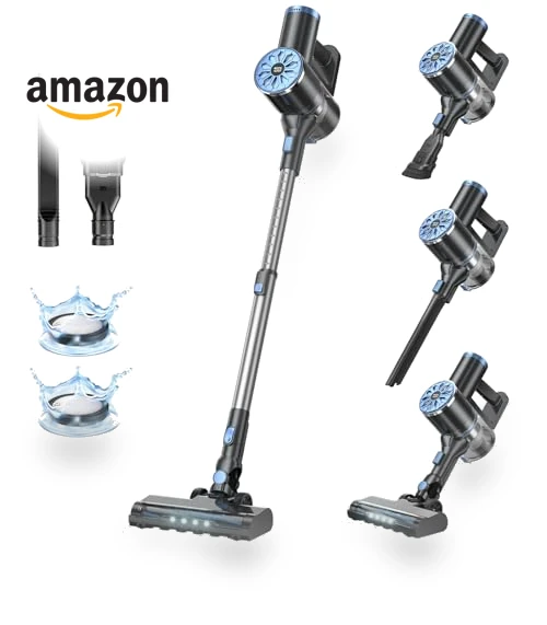 Cordless Vacuum Cleaner with Self-Standing — Cordless Vacuums & Sweepers, VIPSUN