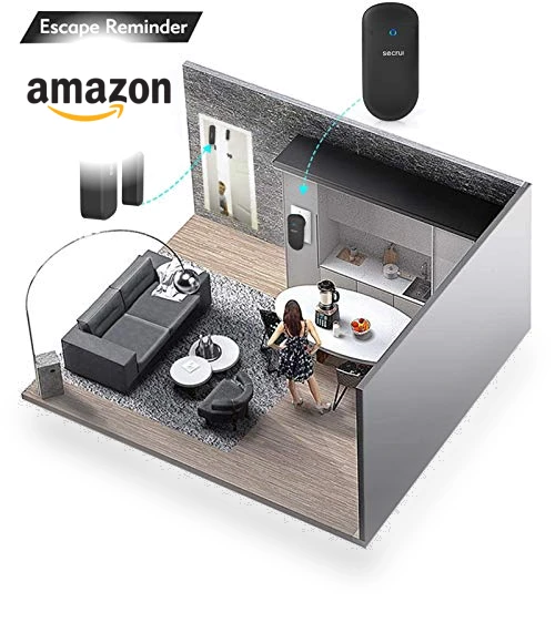 Door Chime with Adjustable Volume — Kits, SECRUI