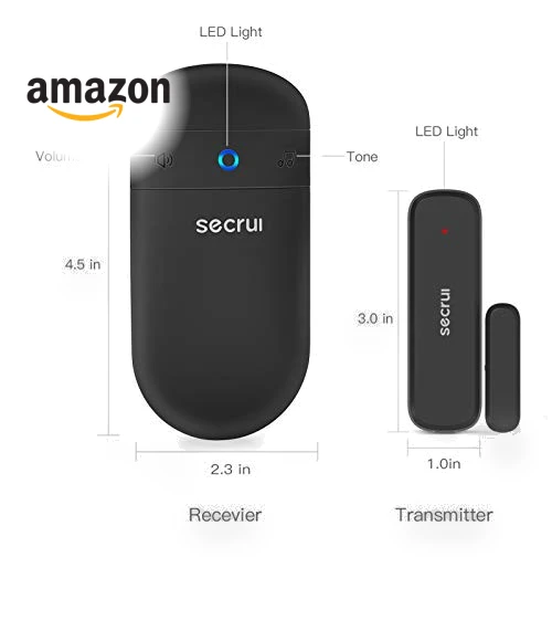 Door Chime with Adjustable Volume — Kits, SECRUI